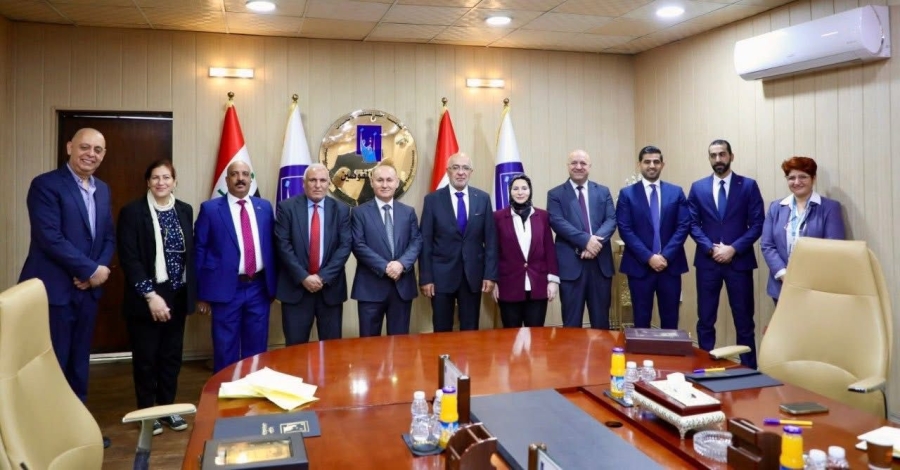 المعايطة يلتقي رئيس واعضاء المفوضية العليا المستقلة للانتخابات في العراق