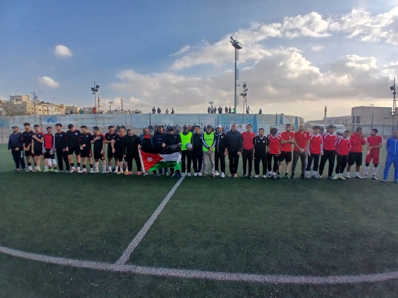 تعادل بين فريق بلدية الزرقاء وفريق تليسكوب