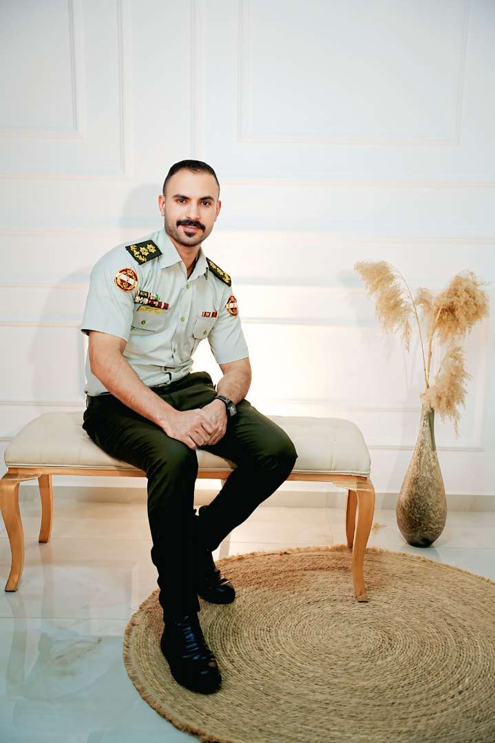 تهنئة الى الملازم أول المهندس سليمان أحمد سليمان الخمايسة