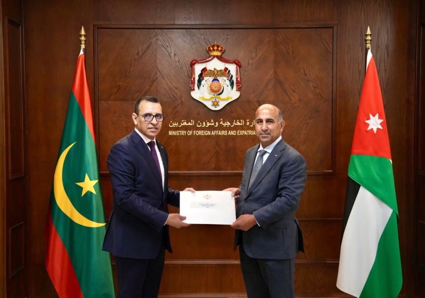 سفير جديد لـ موريتانيا في الاردن
