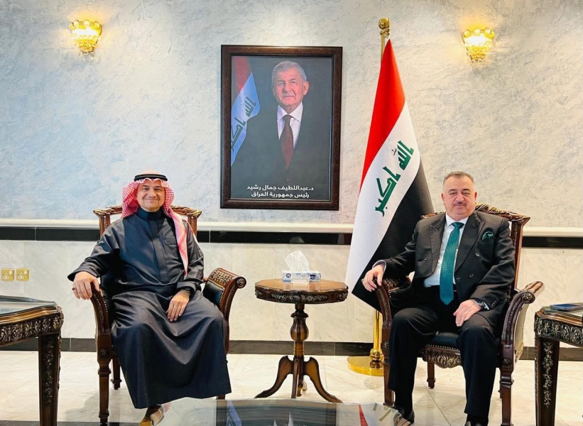 السفير السعودي يزور السفير العراقي البرزنجي