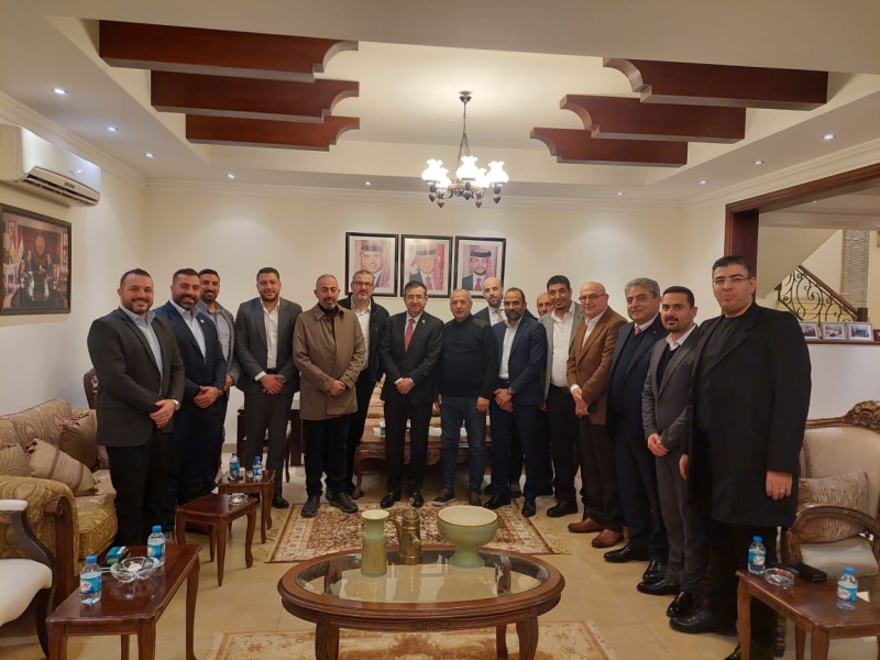 السفير بطارسه يلتقي الجالية الأردنية المقيمة في اربيل