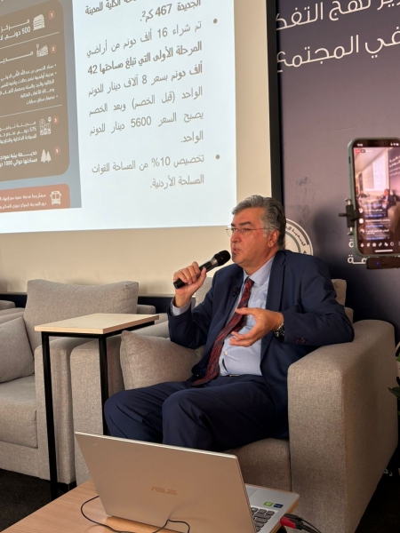 الكلالدة يحاضر بالأردنية للعلوم والثقافة حول مدينة عمرة