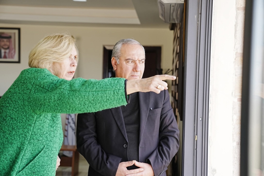 السفيرة الأسترالية في الأردن تزور مدينة البترا