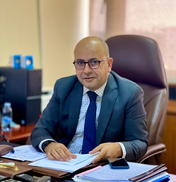 عبيدات مديراً عاماً مكلف لشركة المدن الصناعية الاردنية