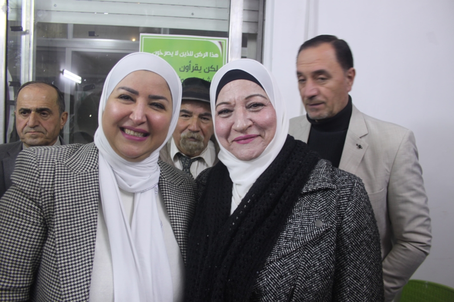 أمسية حوارية بعنوان ... المرأة العاملة بذور نور تنبت في العام الجديد (صور)