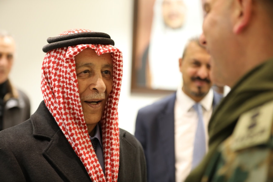 هؤلاء هم المعزيّن بشقيقة رئيس الديولن الملكي الهاشمي (صور)