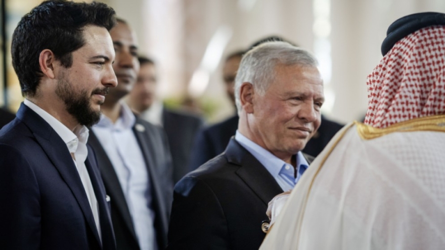 الملك في إربد