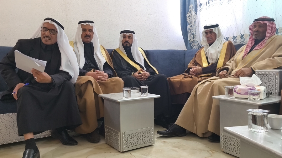 صلح عشائري بين الذيابات/الحويطات والطواقين /العزازمة (تفاصيل)