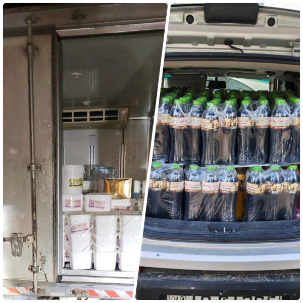 الغذاء والدواء تضبط 1390 كغم من الألبان والأجبنة وعصائر رمضانية غير مرخصة