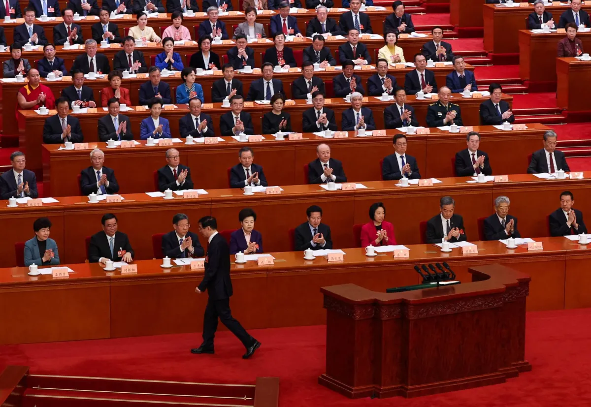 الصين تطلق مؤتمر الشعب وتضع اهداف النمو في المقدمة