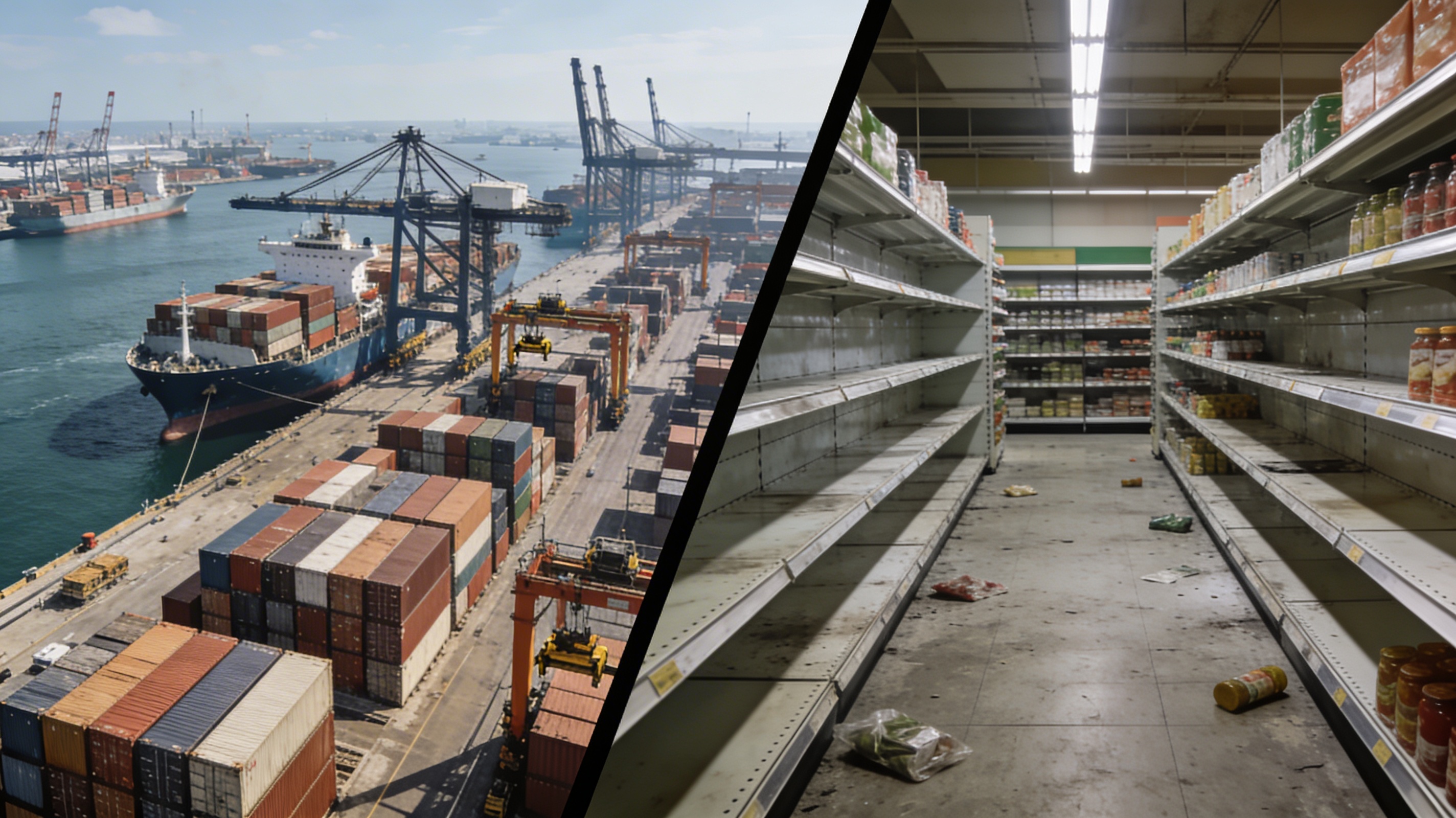 تاثير الحرب على خطوط الامداد العالمية وتداعياتها