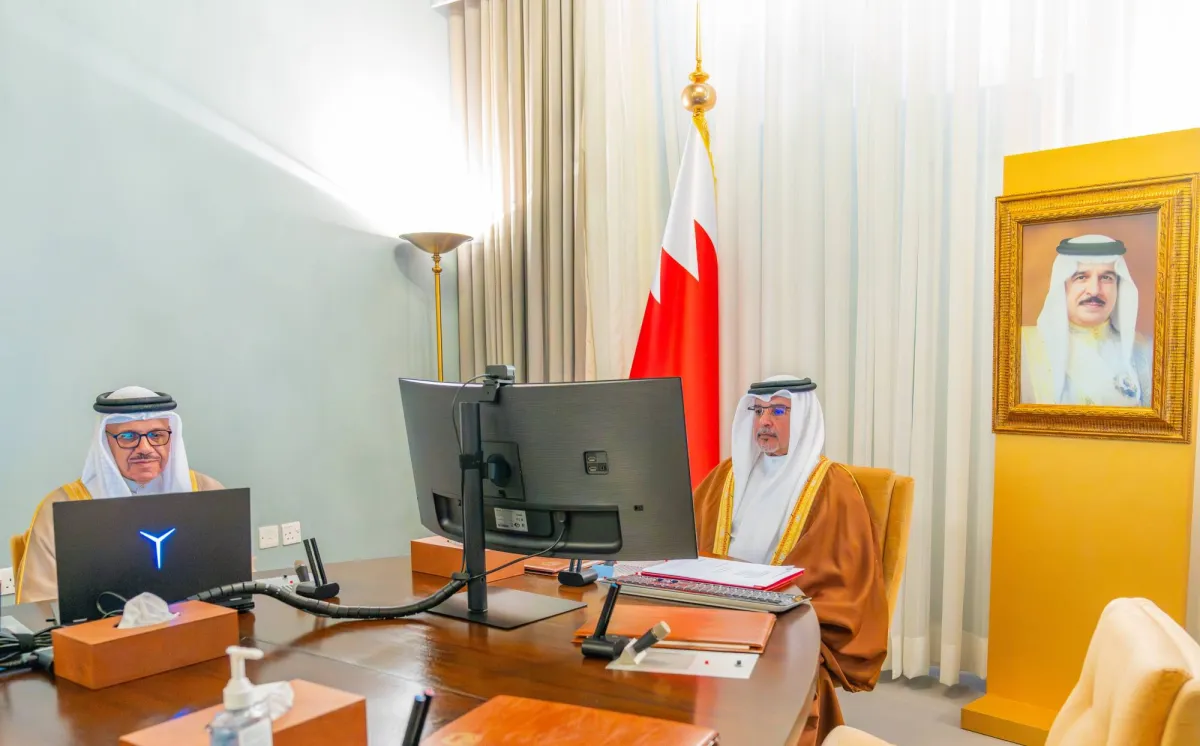 ولي العهد البحريني يدعو المجتمع الدولي لتحرك حازم ضد إيران