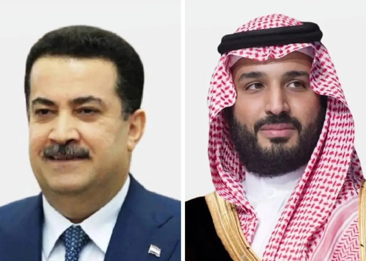 محمد بن سلمان والسوداني يناقشان اخر تطورات المنطقة