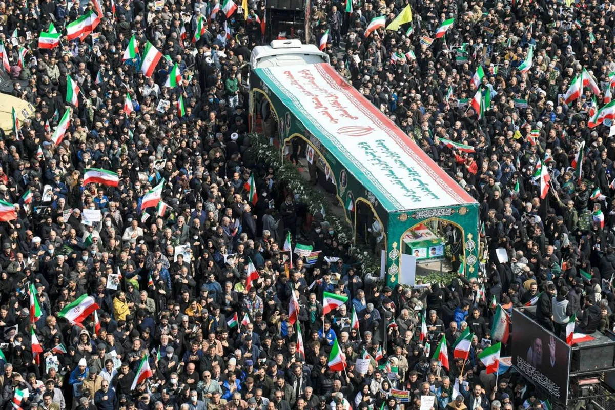 هجمات مسيرات تستهدف قوات الامن في طهران