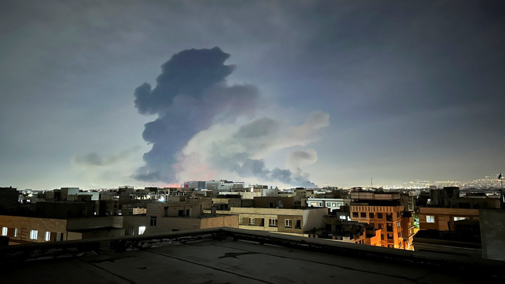 هجمات بطائرات مسيرة تستهدف قوات الامن في طهران