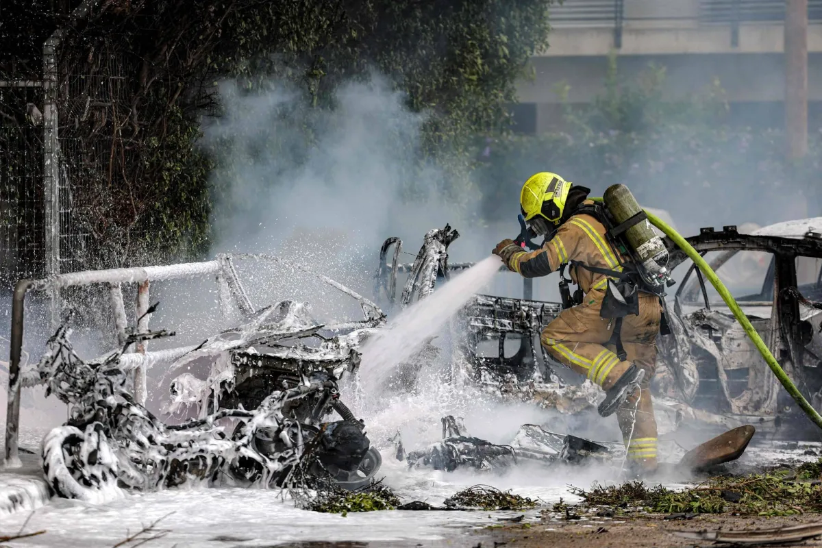 ايران تستهدف وحدة شرطة اسرائيلية وتصيب مبنى القنصل الامريكي