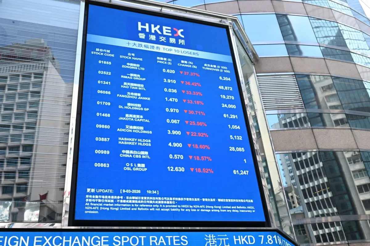 الصين تشدد القيود على طرح الشركات الخارجية في بورصة هونغ كونغ