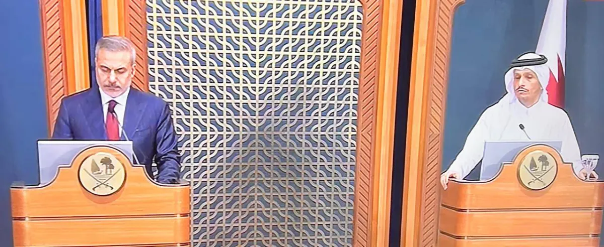 قطر وتركيا تدينان عدوان ايران وتؤكدان اهمية الحوار