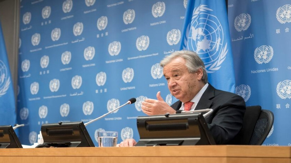 غوتيريش يعلن التعاون مع مجلس السلام حول غزة