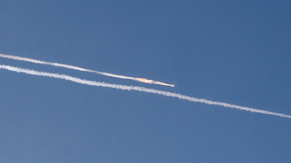 الجيش الاسرائيلي يعترض صواريخ اطلقت من ايران