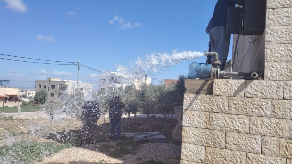 وزارة المياه تضبط اعتداءات كبيرة لتعبئة صهاريج مخالفة في اربد