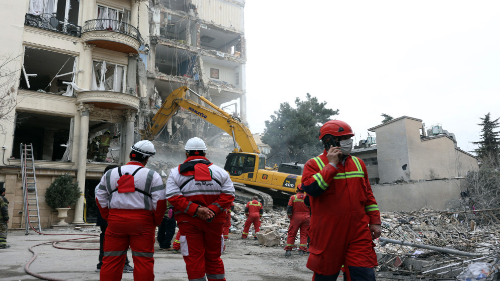 الصليب الاحمر: تزايد الاحتياجات الطبية الطارئة في ايران