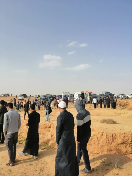 الاجهزة المعنية تنتشل شخصين غرقا في وادي الحفيرة / القطرانة