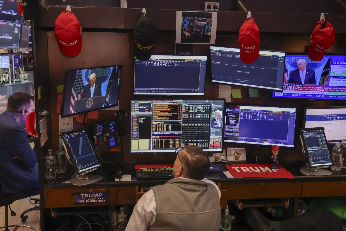 تراجع العقود الاجلة الامريكية وسط ترقب تطورات ايران