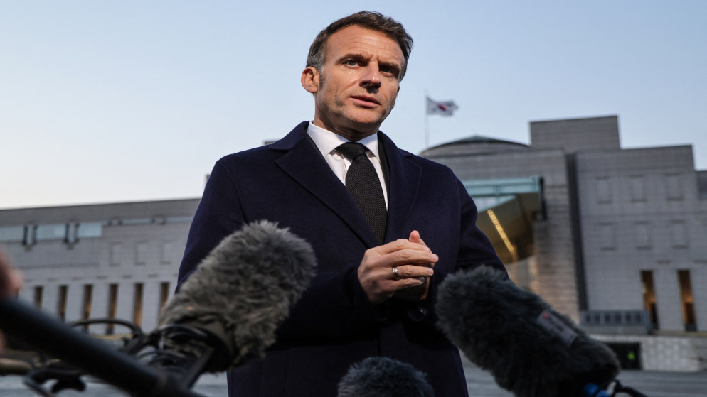 ماكرون يشترط شمول لبنان في وقف اطلاق النار مع ايران