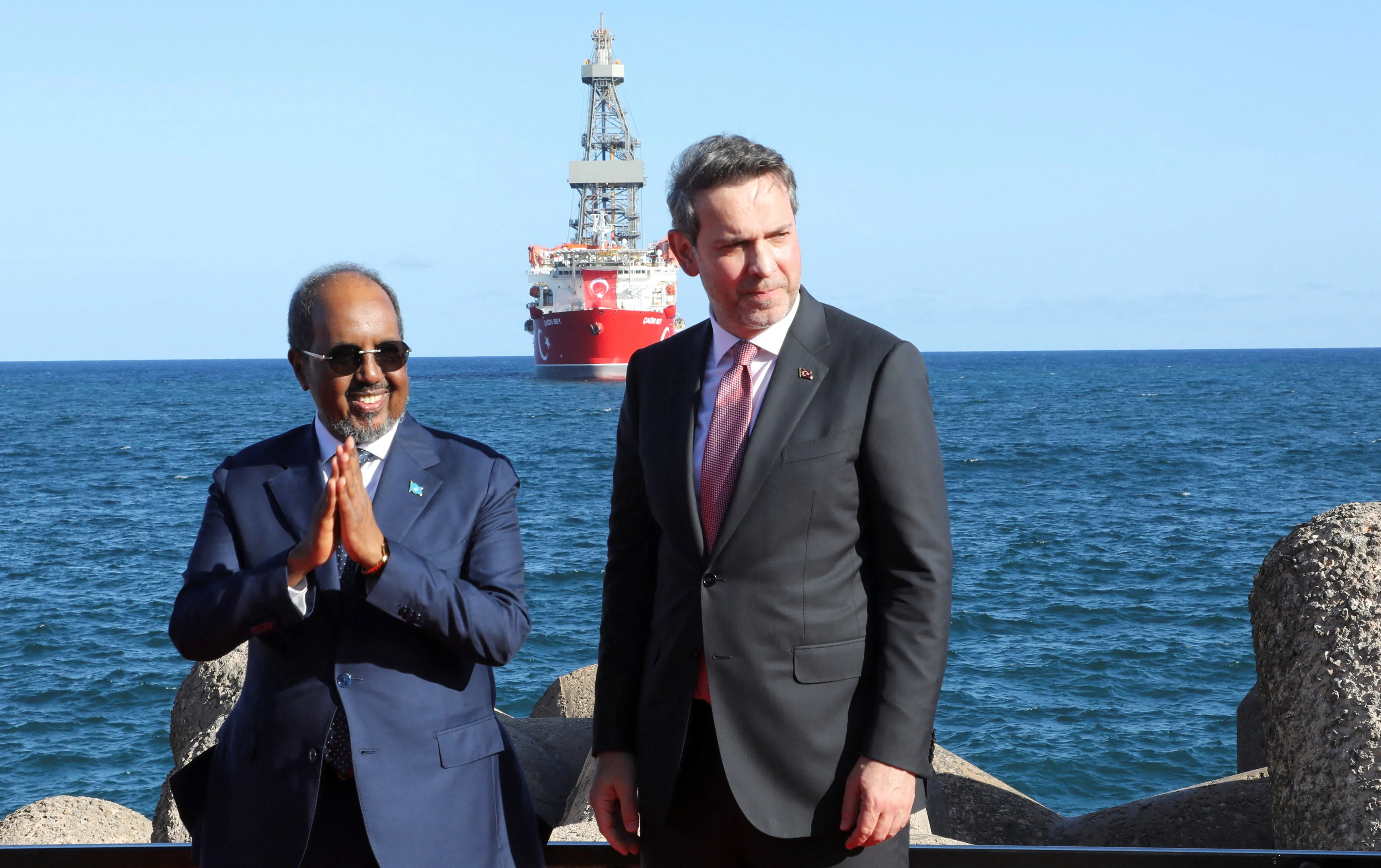 تركيا تبدا اول تنقيب عن النفط بسواحل الصومال