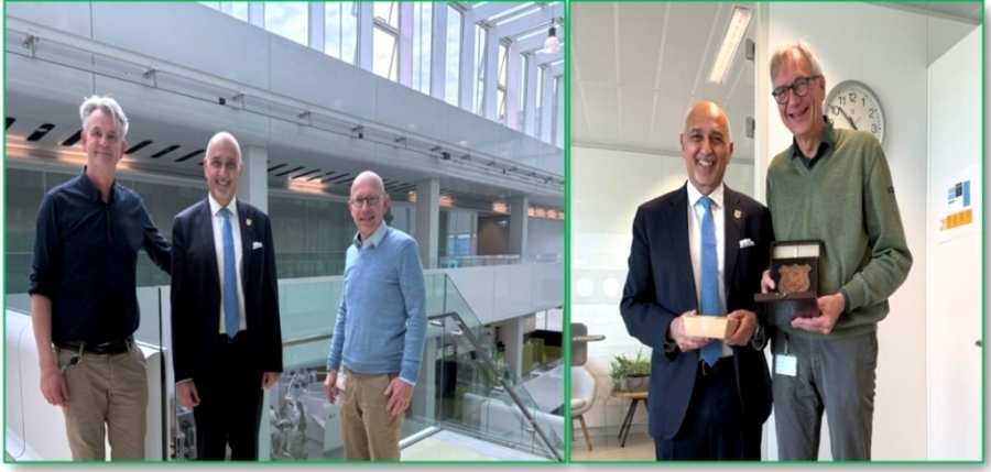 نائب رئيس عمّان الأهلية يبحث سبل تعزيز التعاون مع مركز طب الأسنان (ACTA) بجامعة أمستردام 