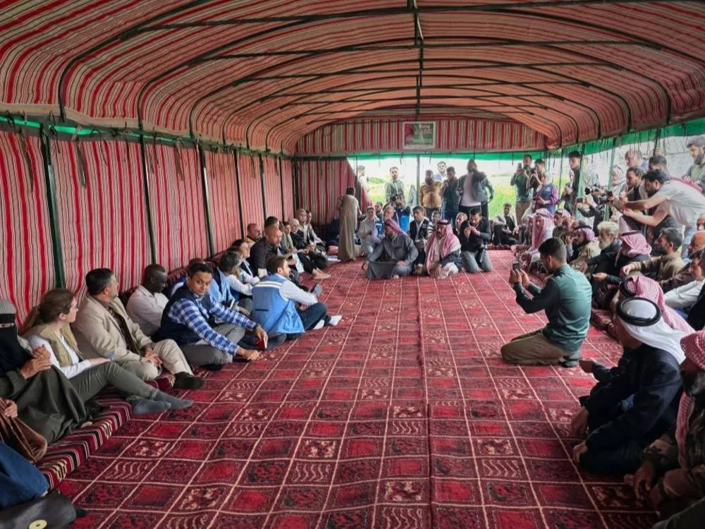 مسؤولة اممية تتفقد مخيما للنازحين شمال سوريا وتناقش تحديات العودة