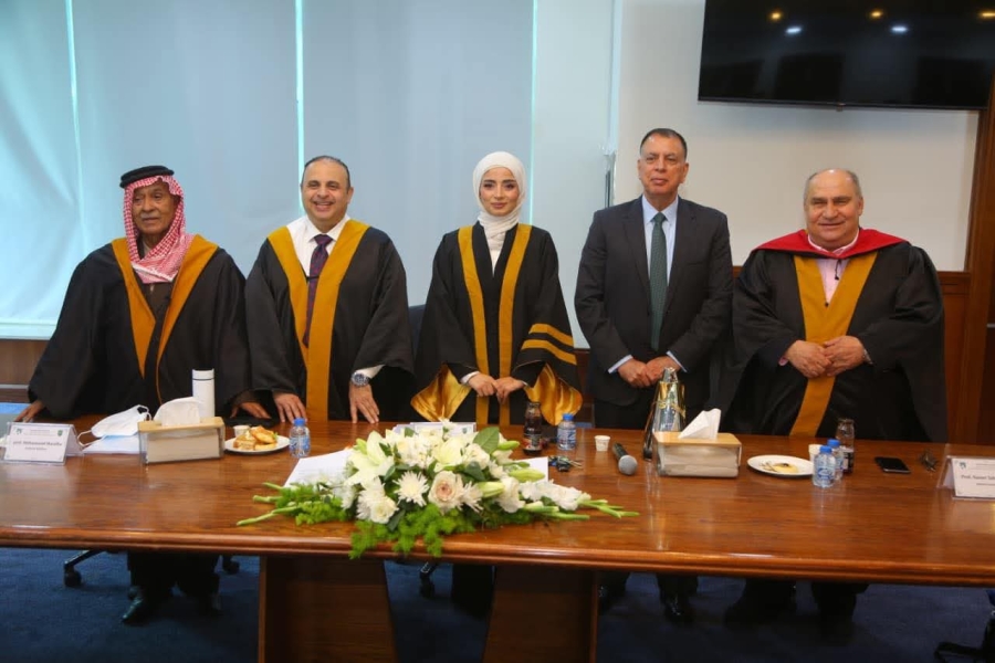 درجة الماجستير لأبنة وزير الداخلية الأردني