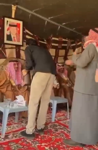 العين الشيخ بن جازي يولم لشيوخ من السعودية