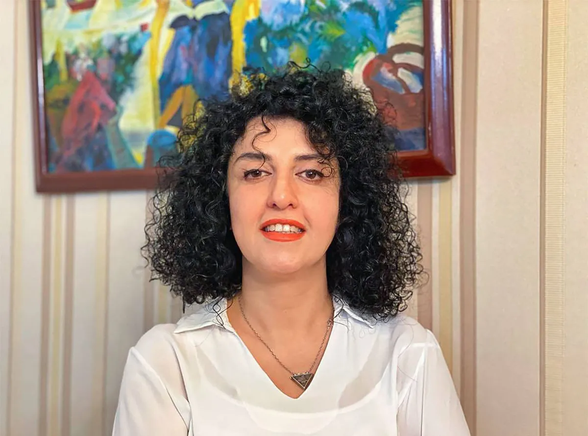 الافراج بكفالة عن الناشطة الايرانية نرجس محمدي لاسباب طبية