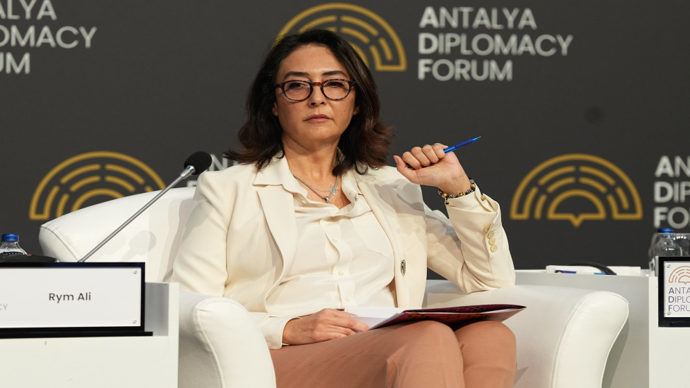 الاميرة ريم علي تشارك في منتدى انطاليا الدبلوماسي