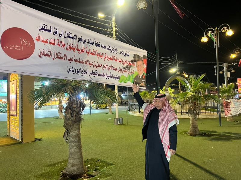 الشيخ البري يهنئ جلالة الملك وولي العهد والشعب الأردني بذكرى الاستقلال الثمانين