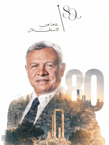 رسالة نصية من الملك الى كل افراد الشعب الأردني