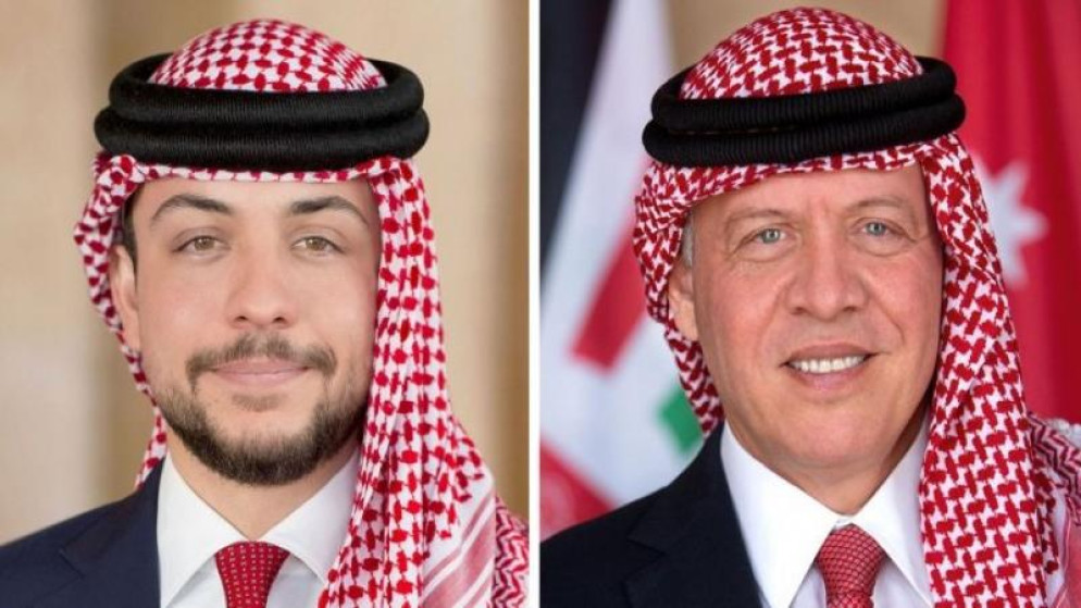 الملك وولي العهد يتلقيان تهاني عيد استقلال المملكة