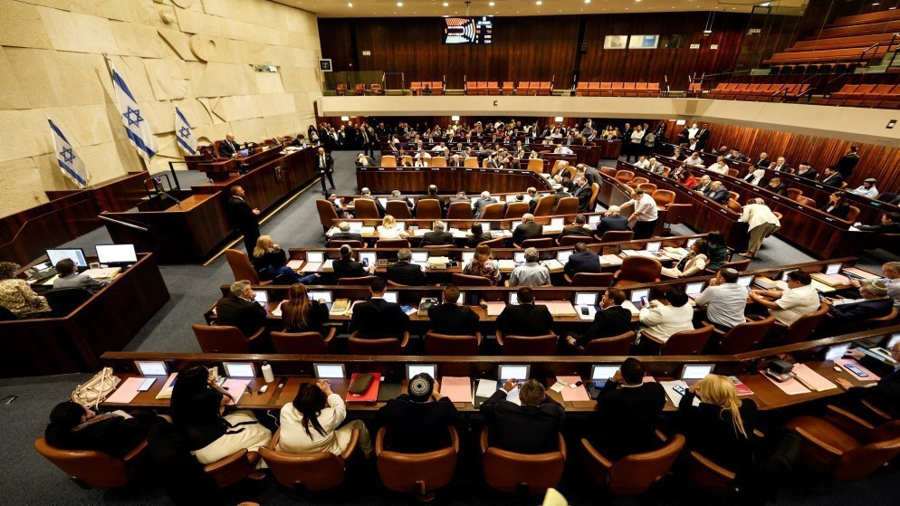 لجنة الكنيست تصادق على مشروع قانون حل الكنيست