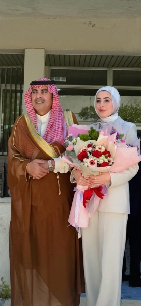 تهنئة الى الشيخ فايز الظهراوي 