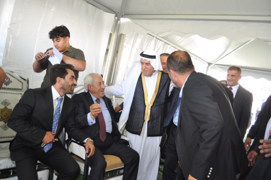 الباشا غنيمات يولم بمناسبة زفاف نجله الدكتور المعتز بالله