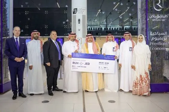 طيران الرياض تدشن اول رحلاتها الداخلية نحو جدة