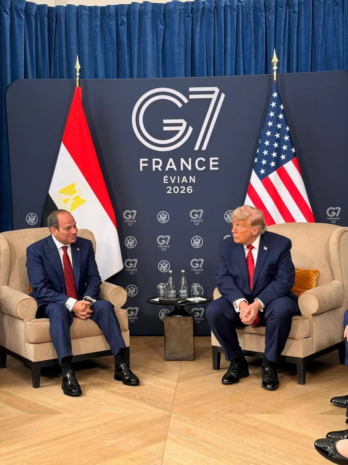 السيسي وترمب يبحثان اتفاق غزة وازمة سد النهضة