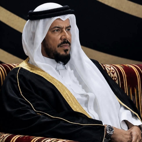 الشيخ المساعيد يرفع شكراً لمقام الملك 