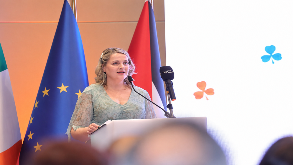السفيرة الايرلندية تشيد بدور الاردن كقوة للاستقرار وتؤكد نمو العلاقات الثنائية