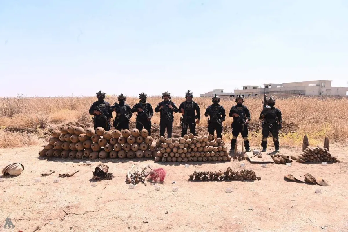 مصرع ضابط في جهاز مكافحة الارهاب خلال اشتباكات مع داعش بكركوك