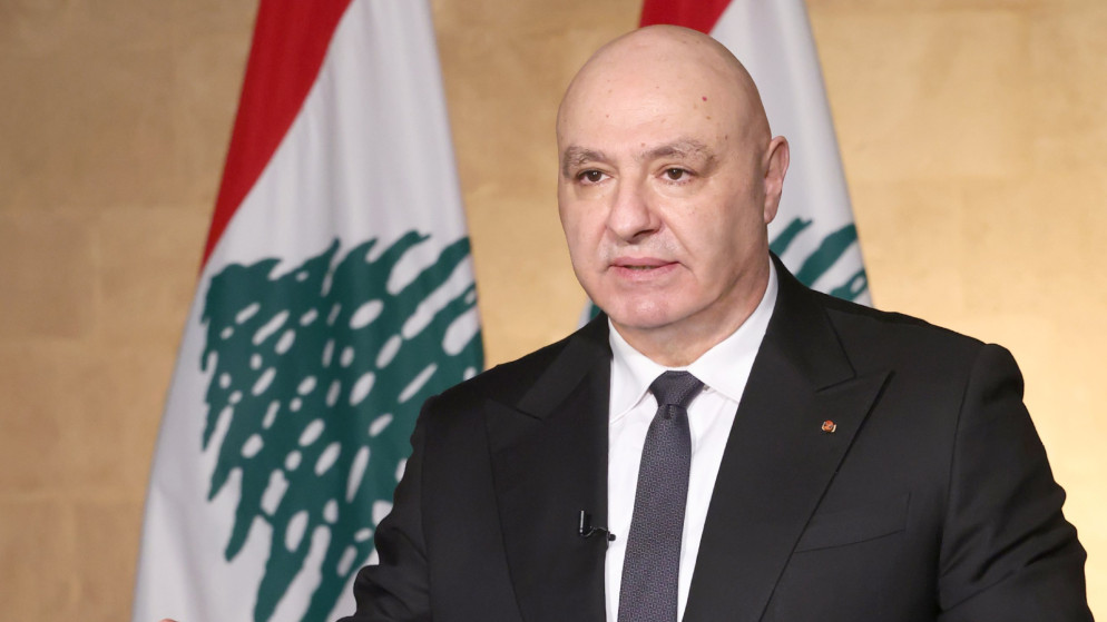 جوزاف عون يؤكد تمسك لبنان بمسار المفاوضات لوقف الدمار