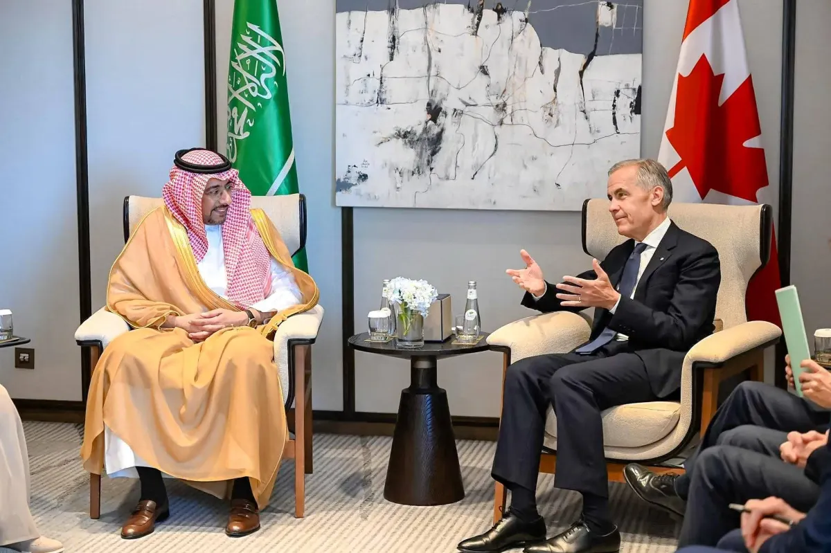 الخريف يبحث مع رئيس وزراء كندا تعزيز الشراكة الصناعية والتعدينية